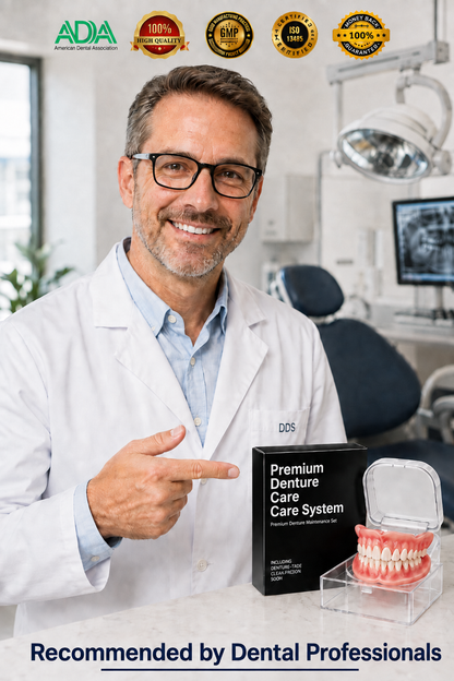 Premium Comfort-Fit Denture Set – Natural-Looking Smile, Easy At-Home Fit
